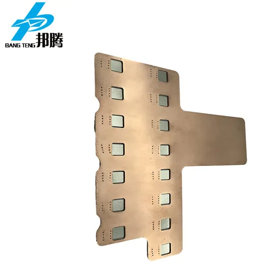 Busbar Tembaga Terisolasi Kustom pour Baterai Energi Baru Busbar Tembaga Padat Nikel
