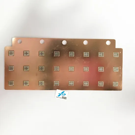 Busbar Baterai Fleksibel Tab Las Nikel 18650 Lembar Paket Daya Pelat 3X8 Murni LiFePO4 İyon Lityum Penutup Konektor Tembaga