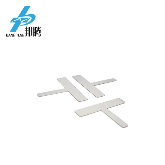 18650 Keping Tembaga Nikel pour Pengelasan Baterai Lithium 0.1mm T Tipe 18650 Keping Solder Nikel