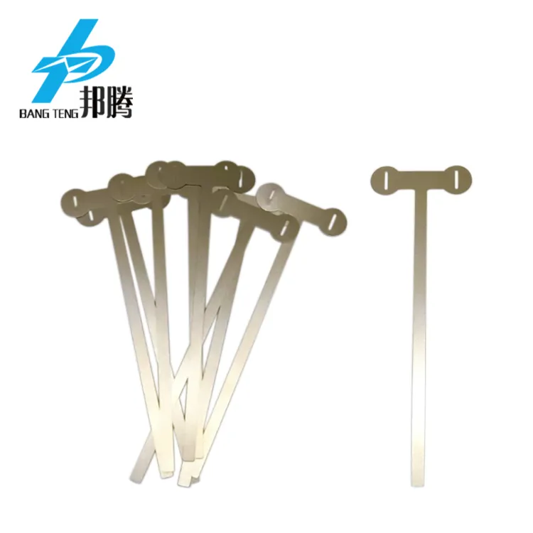 锂电池焊接连接器 T 形 0.1mm 18650 镀镍片 电池用镍片 锂电池条 锂电池连接器 纯镍