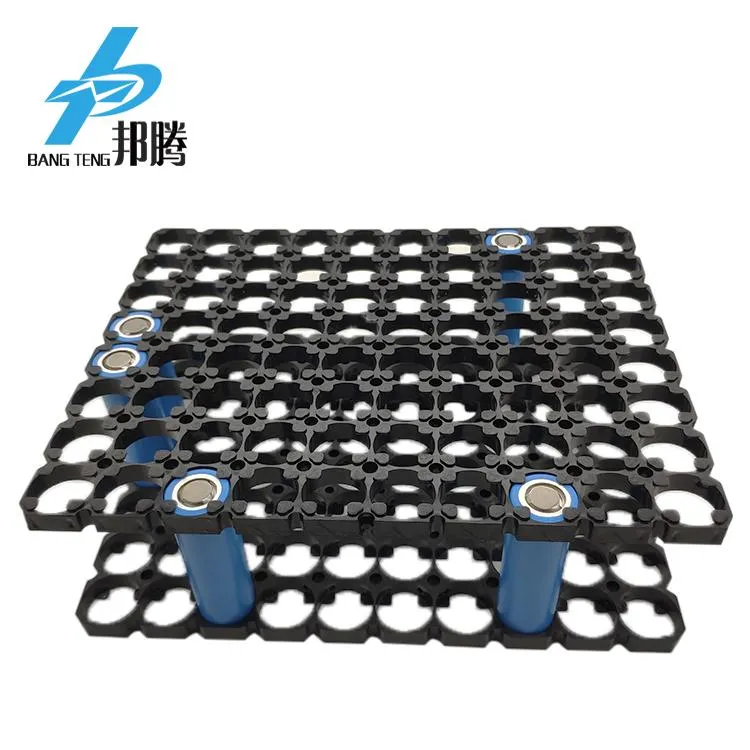 8s10p ABS 塑料锂电池支架用于 18650 21700 32650 电池 RoHS 认证