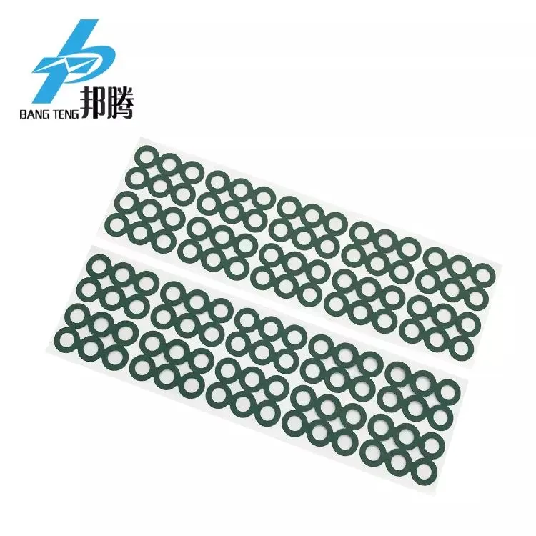 6p18650圆形绝缘纸2s3p电池绝缘垫片0.25mm 0.35mm菱形青稞纸电池用电绝缘青稞纸