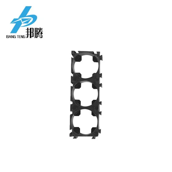 18650-3p Tempat Baterai Sel Plastik Hitam 3p Tempat Baterai pour paquet de batterie Lithium Tempat Battery Braket