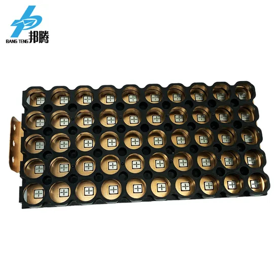 Terminal de jeu de barres Baterai Kustom 18650 Jeu de barres Tembaga Paket Baterai