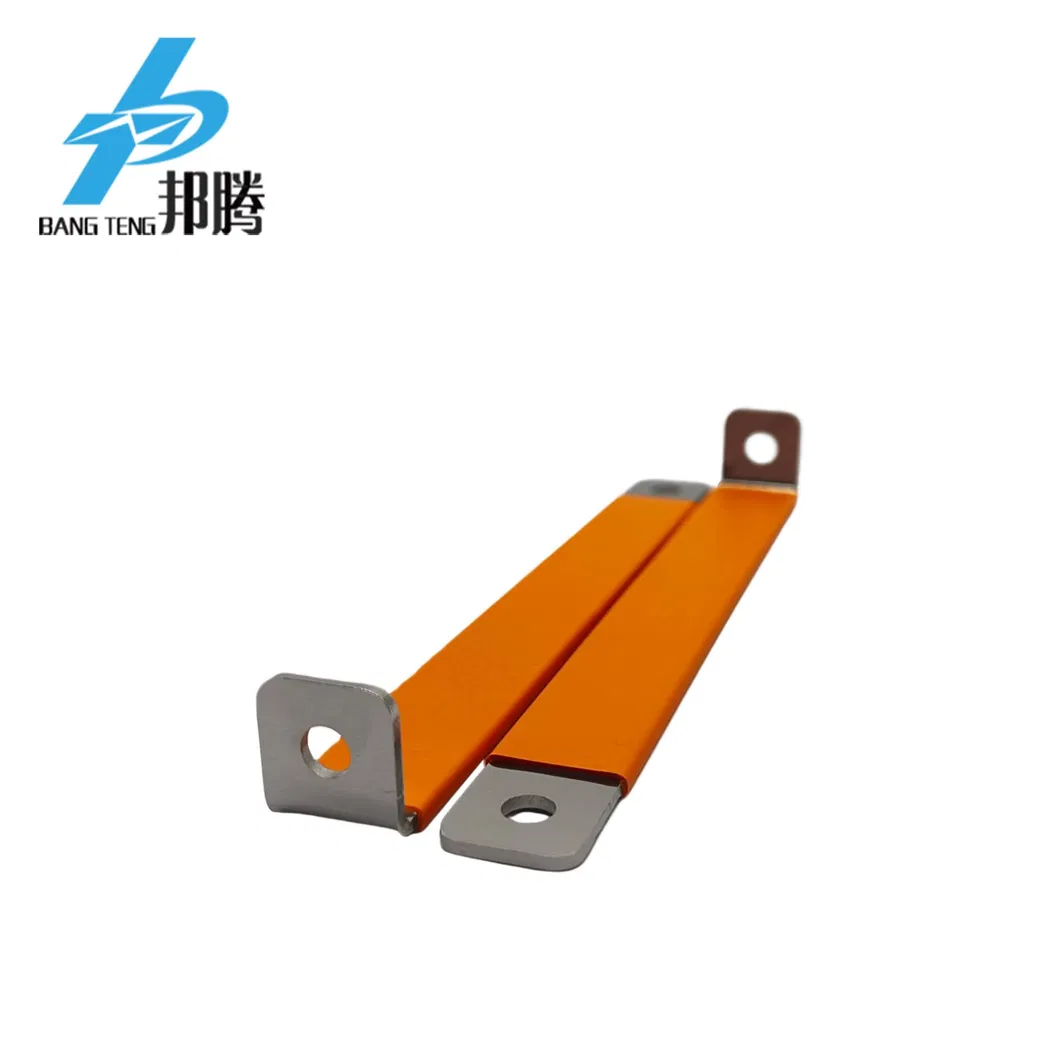 定制电池连接器铜母线软连接新能源母线铜