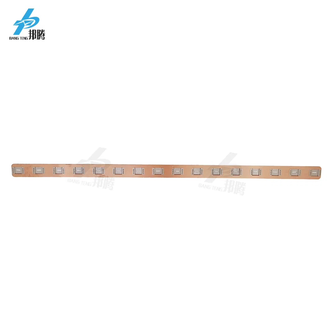 1p 21700 Kupfer-Nickel-Sammelschiene 22,7 mm Kupfer-Sammelschiene f&uuml;r Batterieschwei&szlig;en
