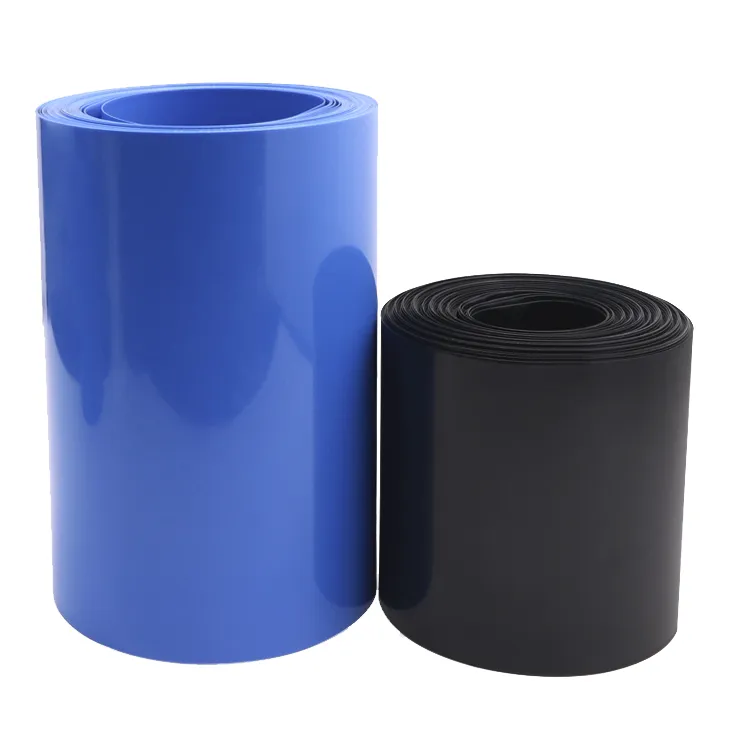 热收缩袋 0.15mm 厚 PVC 热收缩包装锂电池组 薄膜锂电池组 薄膜蓄电池锂电池 PVC热缩管 薄膜锂