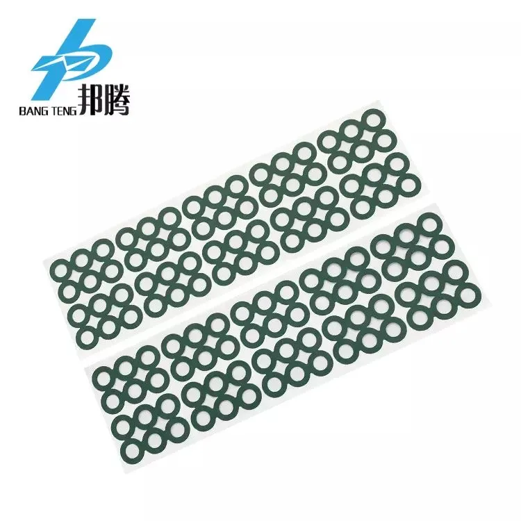 6p18650 圆形绝缘纸 2s3p 电池绝缘垫片 0.25mm 0.35mm 菱形青稞纸 电池用电绝缘大麦