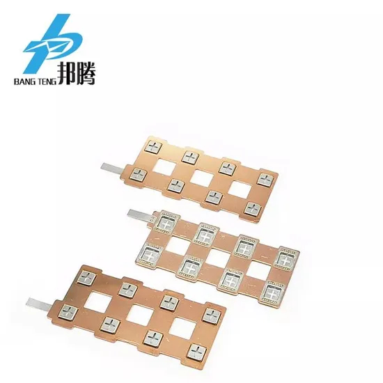 Konektor Baterai Lithium Siap Kirim Grosir 21700 2s4p, Busbar Baterai Tembaga Grosir Busbar Tembaga Pasokan Daya Konektor Busbar