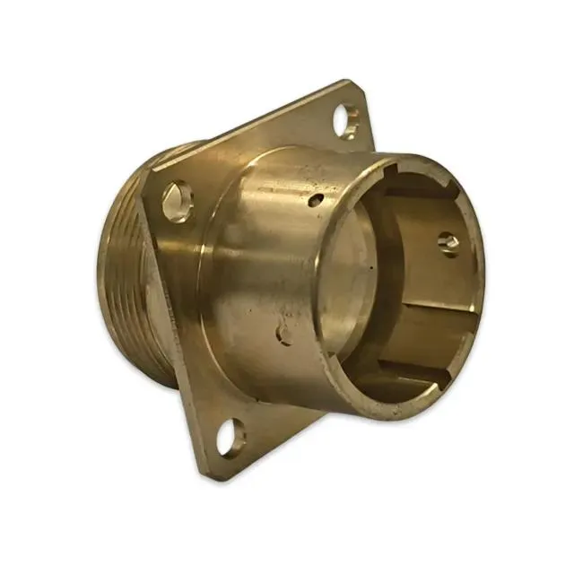 CNC 加工黄铜接头零件 CNC 加工铜零件机动车辆零配件