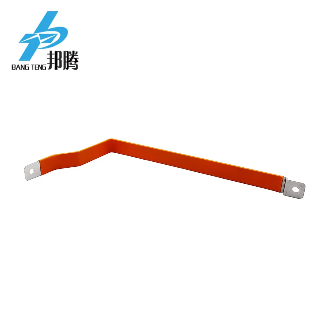 铜母线 带 Pet 收缩电池母线 Copperr 汽车电池连接器的