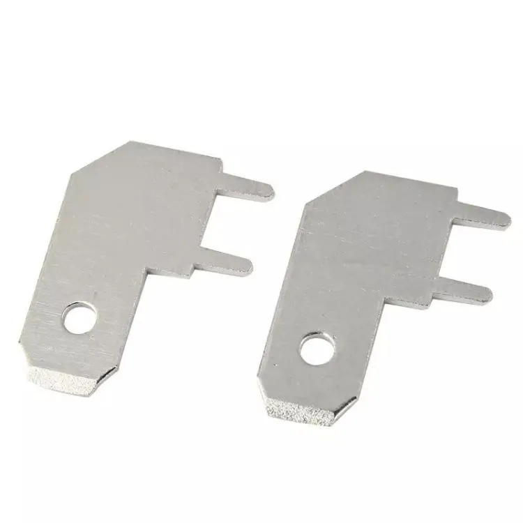 OEM PCB 端子连接器 电气 PCB 插入端子连接器 0.8mm 镀锡黄铜电池端子钢板
