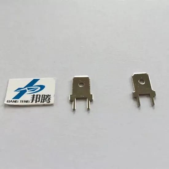 250 Terminal PCB Tab 6.3 Tab Solder Kuningan for Konektor Terminal Presisi Listrik Papan Terminal Kabel Terminal Baterai