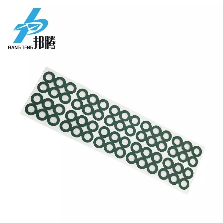 6p18650 圆形绝缘纸 2s3p 电池绝缘垫片 0.25mm 0.35mm 菱形青稞纸 电池用电绝缘大麦