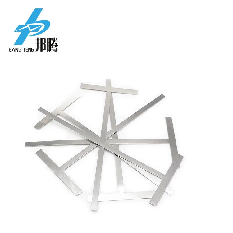 T 型纯镍带片 For18650 电池连接器