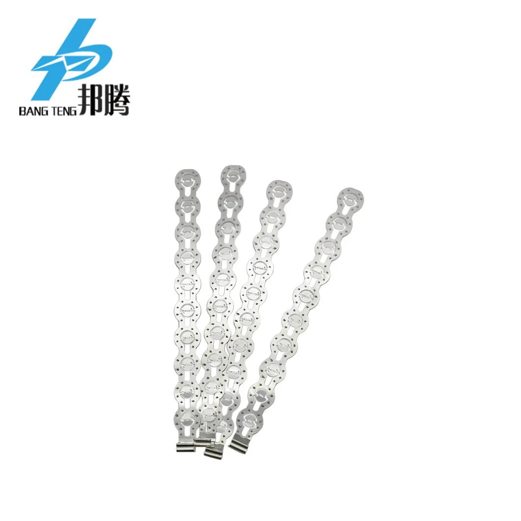 18650 锂电池母线片板连接器标签点焊 铜镍焊接片s 条