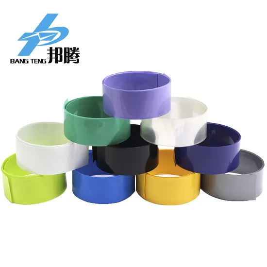 Shrink &Ouml;nceden Kesilmiş Shrink Shrinkable Plastik Filmler ve Bateralar 18650/21700/32650 PVC Film Baterai