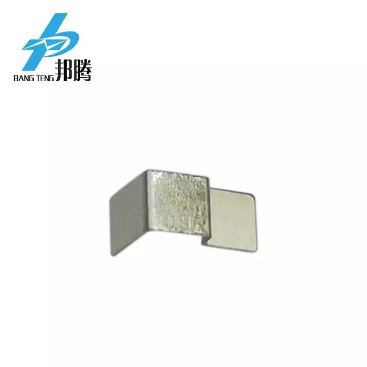弯曲纯镍片0.2mm厚度定制18650电池连接器纯镍片锂电池连接器锂电池条