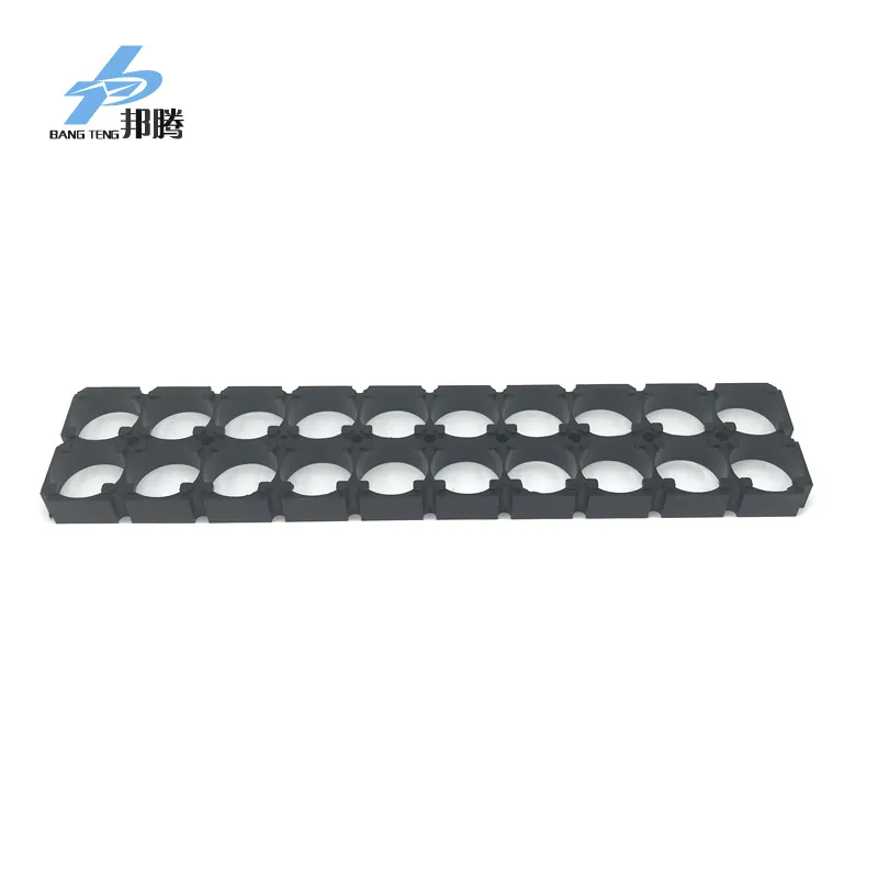 定制锂离子电池适用于 18650 电池组 ABS 黑色塑料 2s10p 电池座电池存储电池充电器塑料电池电池座蓄电池