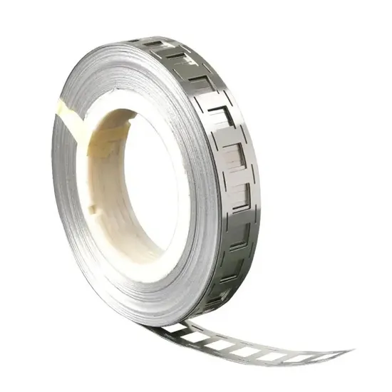Ni 99.5% Sabuk Nikel 2p pour 33135 Pengelasan Titik Lithium Baterai Strip Nikel Kustom