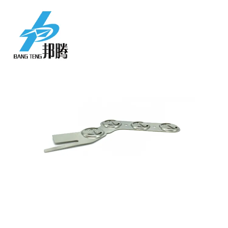 定制形状 Ni 200 镍条金属电池 18650 21700 32650 带凸点的镍片