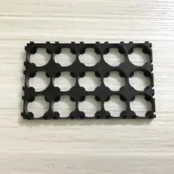 Penjepit Plastik Spacer Sel Baterai Lithium Custom 18650 f&uuml;r Paket Baterai DIY