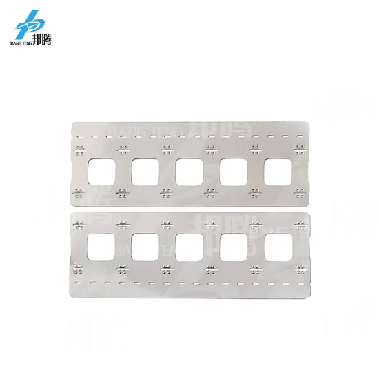 0,3 mm Ketebalan 18650 Connector Baterai Strip Nikel Mudah Dilas Lembaran Nikel Murni dengan Benjolan