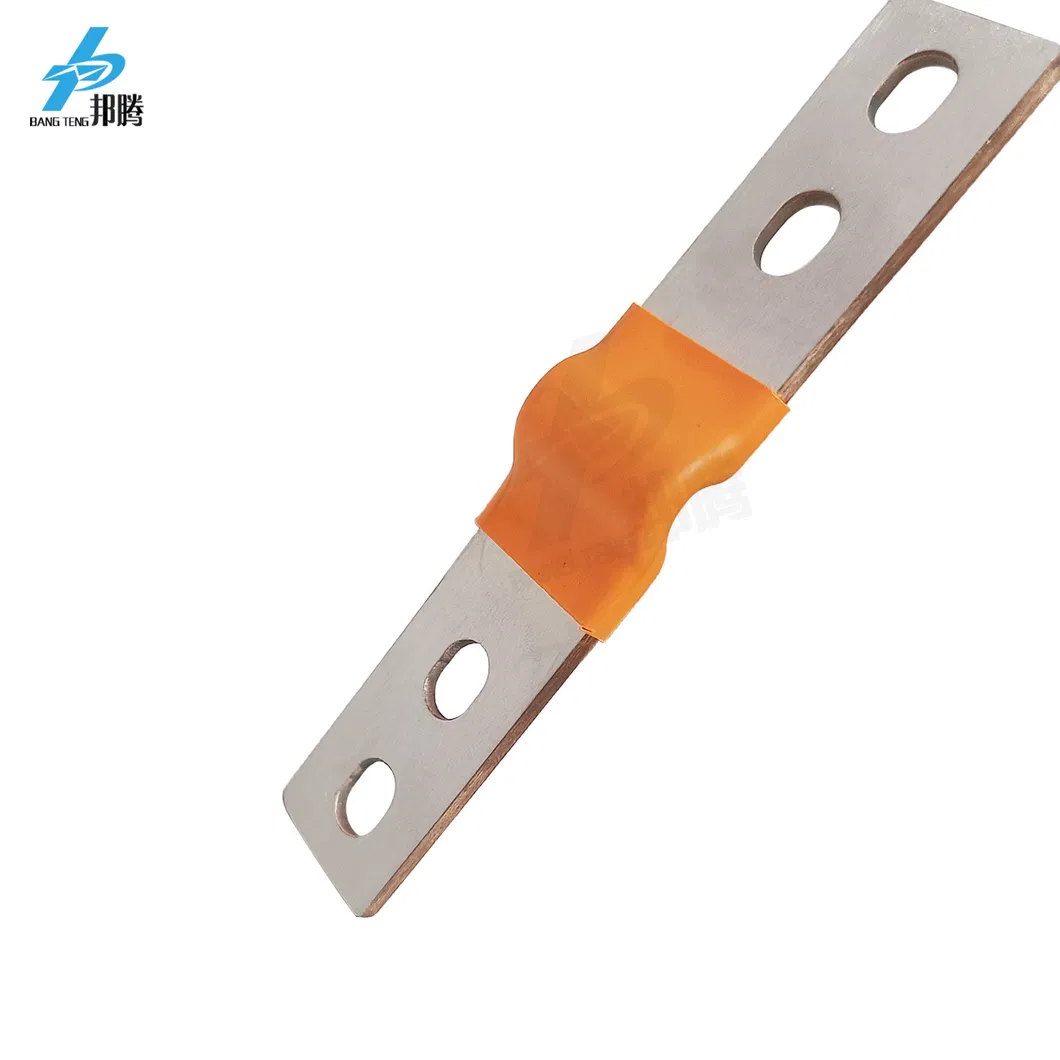 弯曲铜母线连接器绝缘盖 0.1mm 铜箔柔性 铜排