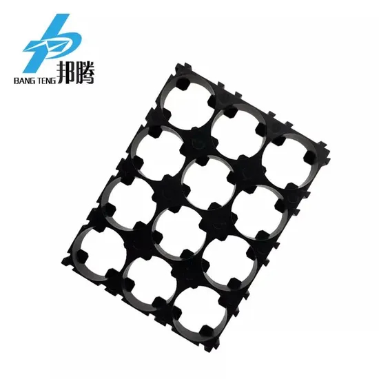 OEM ABS 4s3p 21700 Frein de batterie Dapat Disambung Pemegang Baterai Lithium 21700 Pemegang Baterai Sel Plastik Pemegang Baterai Penyimpanan Pengisi Daya Baterai