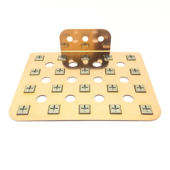 Jeu de barres omnibus personnalis&eacute; 4X5 pour 18650 Pengelasan Titik Baterai Baterai Lithium Konektor Baterai Busbar Konektor Batang Tembaga