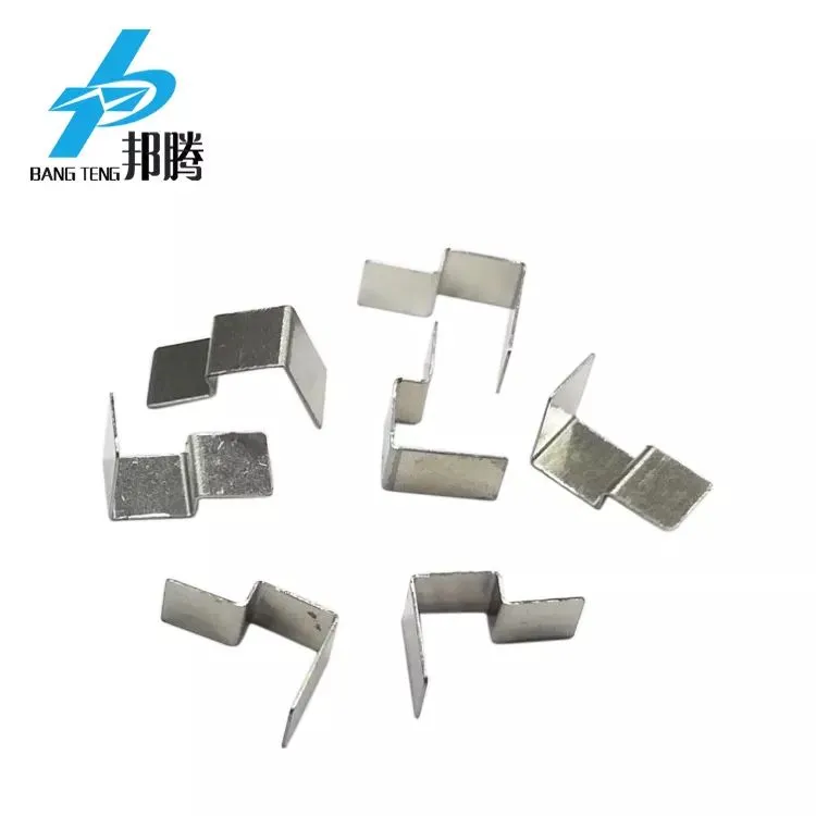 弯曲纯镍片0.2mm厚度定制18650电池连接器纯镍片锂电池连接器锂电池条
