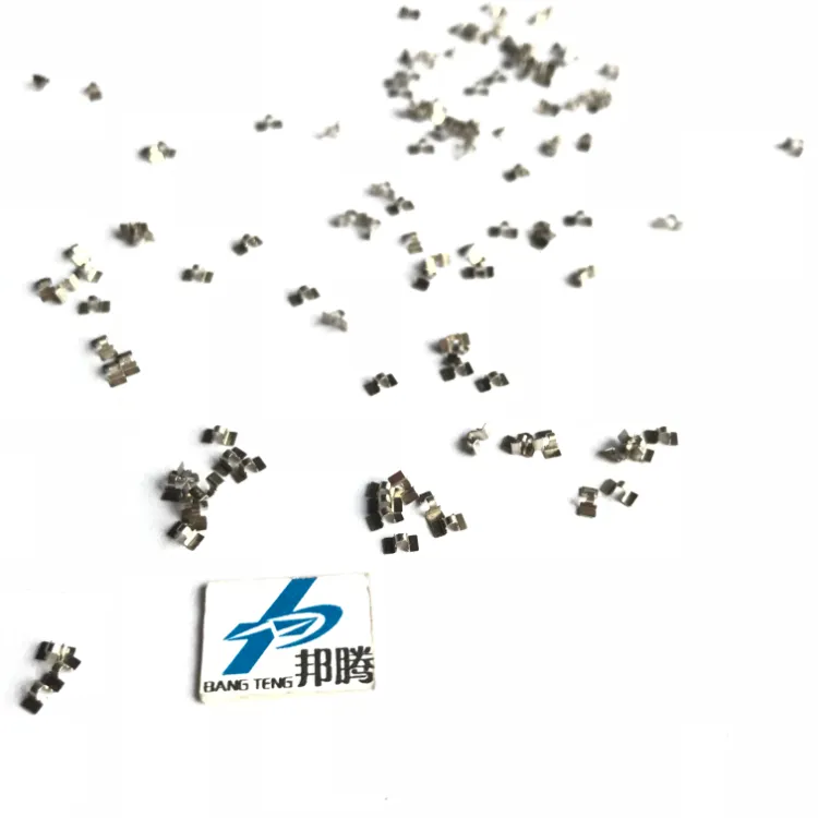 DIY精密五金冲压电池触点纯镍片