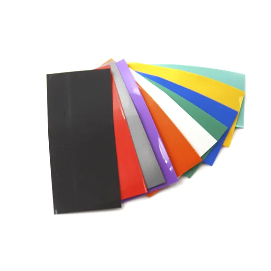 Isolasi 0,15 mm Tebal 260 mm Lebar PVC Penyusut Panas untuk Paket Baterai Film Penyusut PVC Film Baterai Lithium Paket Baterai Lithium Kantong Penyusut Panas