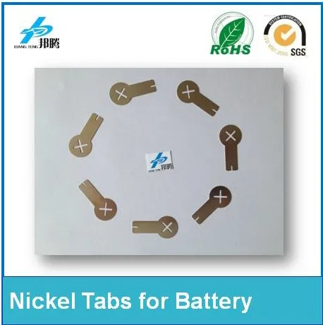 26650 Tab Baterai 1s1p Tab Nikel Murni f&uuml;r Baterai Lembar Nikel Pelat Strip Baja Berlapis Nikel Connector Baterai Litium