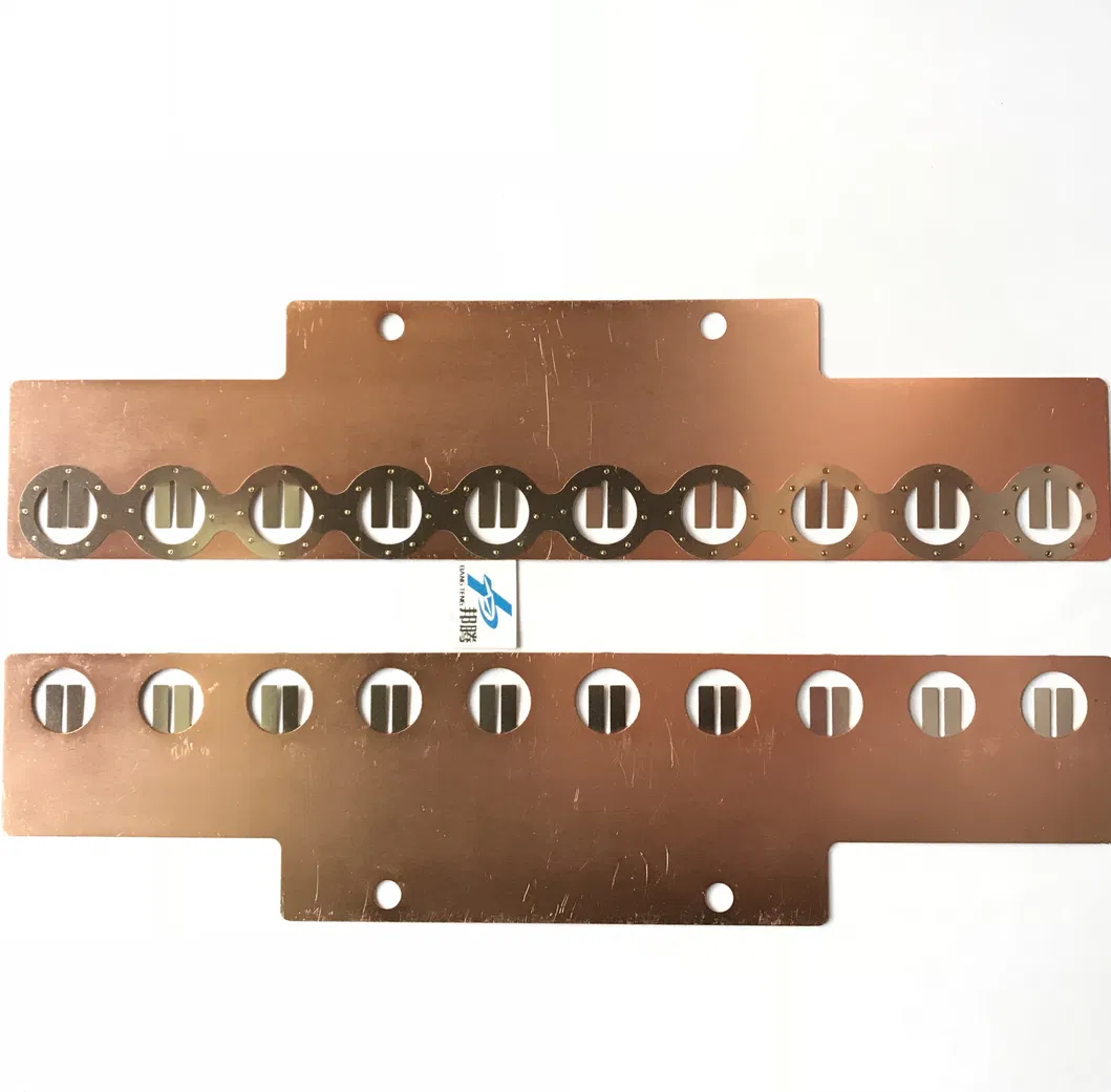 包铜 LiFePO4 连接器 10p 柔性平行焊接镍带点焊片 18650 板扁平动力电池母线