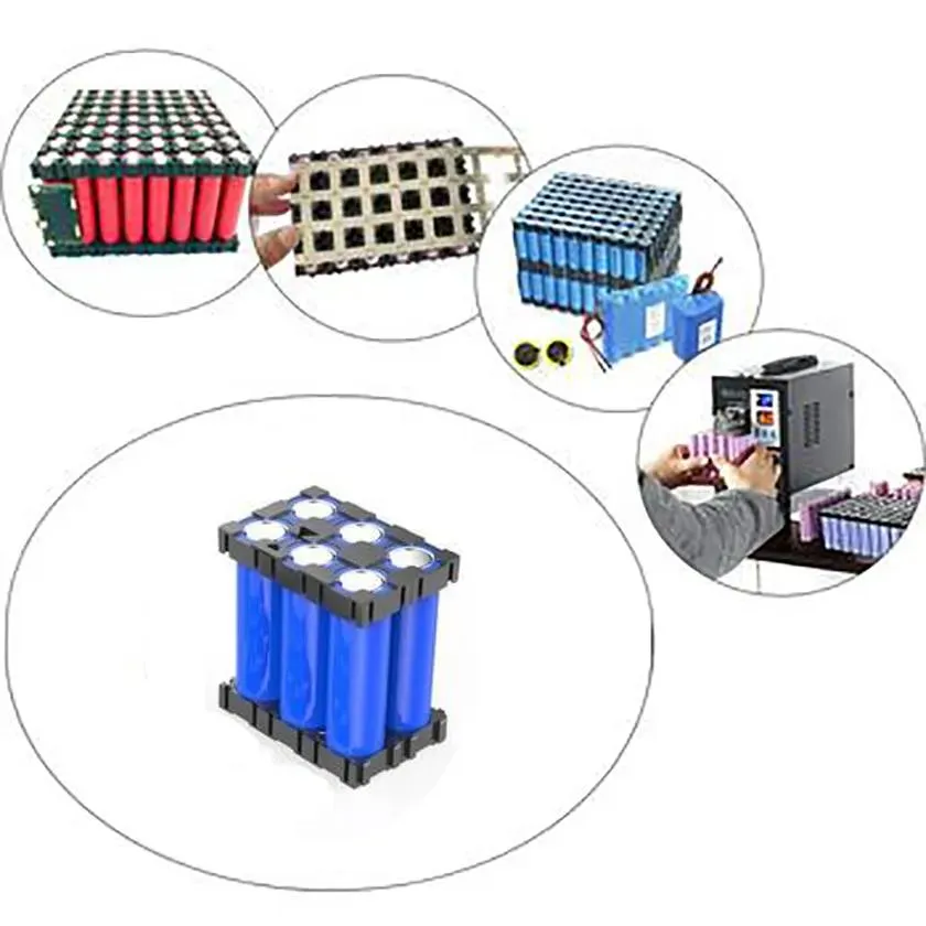 圆柱形 26700 电池 ABS 连接器 2p 锂离子电池座 DIY 存储锂电池组支架