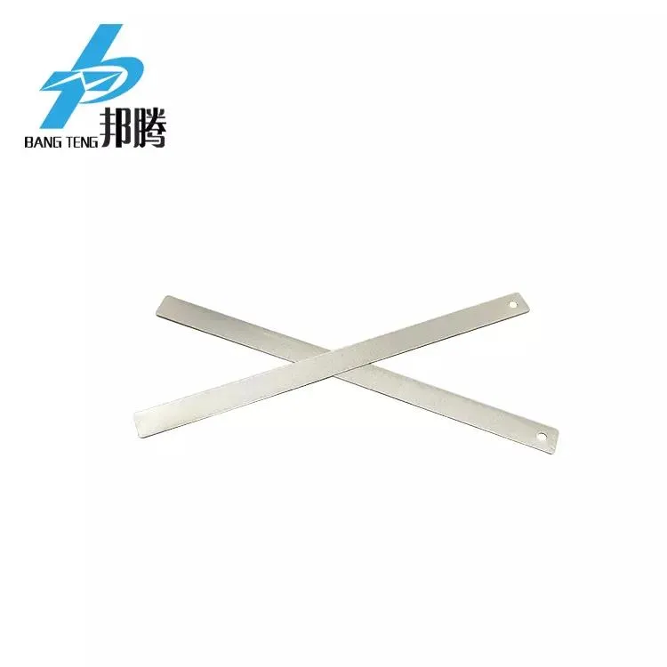 OEM出厂价镍电池极耳 0.15mm 电池组焊接电池纯镍极耳 电池组焊接电池镍片板 锂电池条纯镍价格