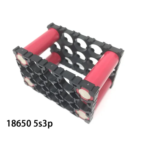 5s3p 18650 Penyangga Baterai Cangkang Radiateur Plastik Hitam Stabil Panas 18650 Braket Penampung Baterai DIY