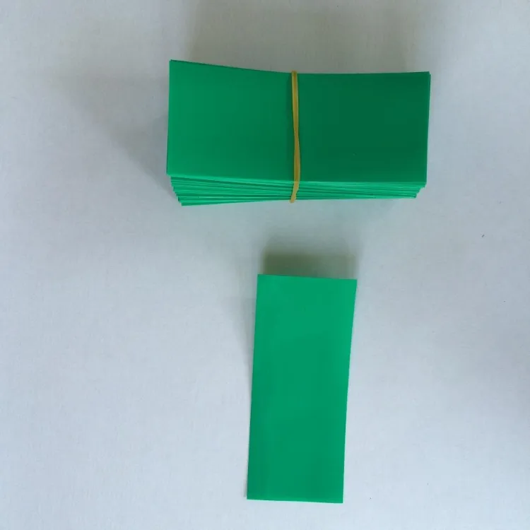 0.15mm 厚 PVC 热缩管，适用于 18650/26650/32650/21700 电池包 PVC热缩管 薄膜锂电池包热收缩袋