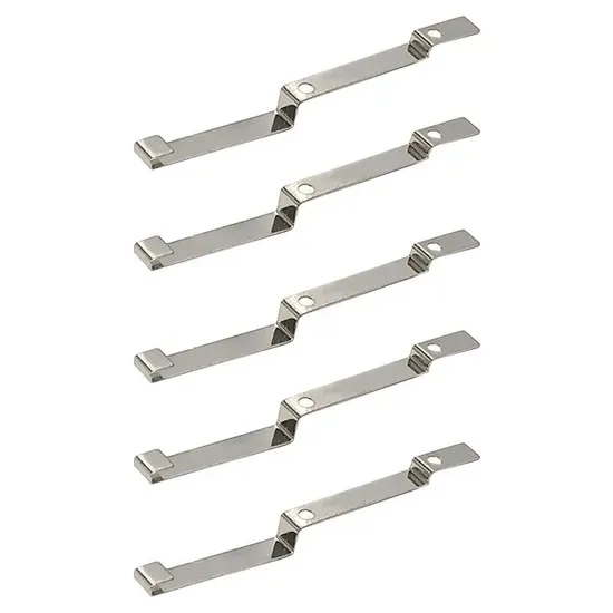 Bagian Stamping Stainless Steel Pelat Logam Kustom f&uuml;r Baterai Shrapnel f&uuml;r Colokan Soket
