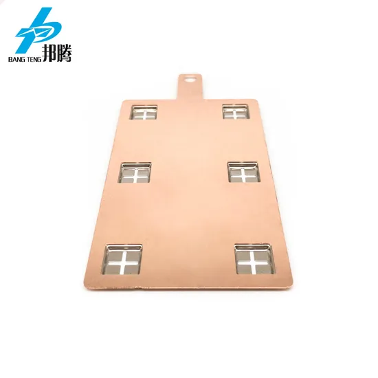 Busbar Tembaga Lto Pengelasan Strip Nikel Spot Tab Murni 32650 Klip Konektor Pun Busbar Baterai