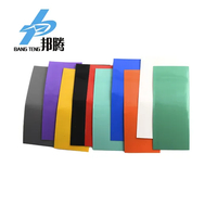 DIY 18650 Paquet Baterai Film Pelindung PVC Shrink Tabung Putih Hitam Jernih 1000 PCS Selubung Kabel Pemanas