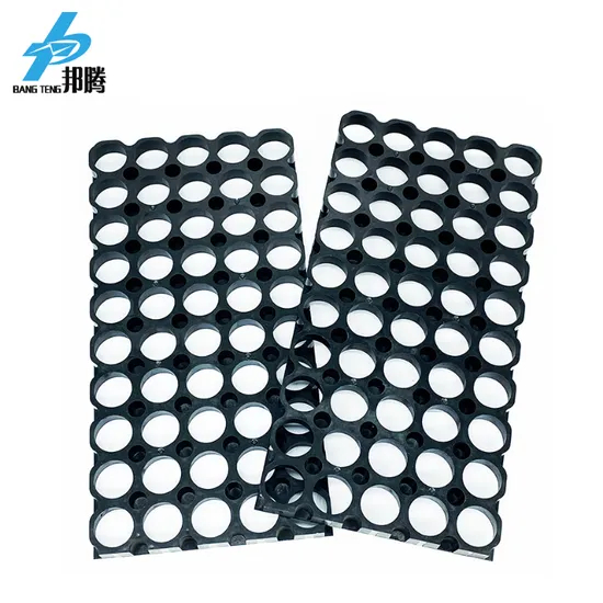 Jarak Sel yang Dapat Disesuaikan 19.5mm 18650 Braket Penahan Sel Baterai 5s10p 5X10 do pakietu Baterai