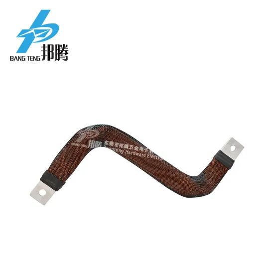 Busbar Tembagası Jaring Anyaman'dan Esnek Kablo Bağlantısı