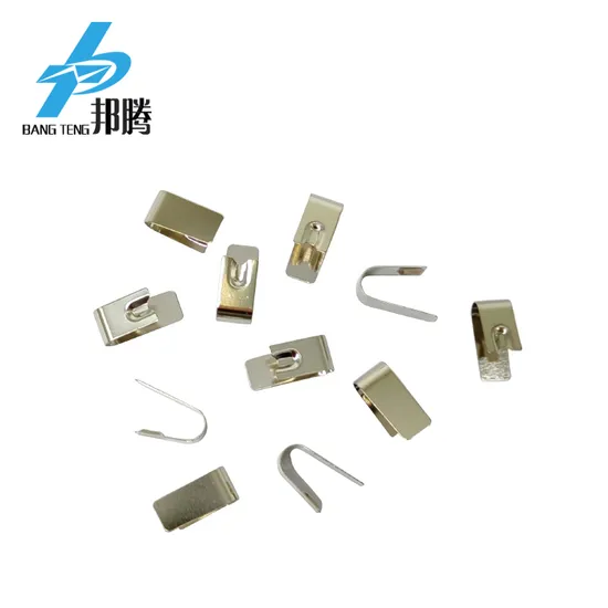 Bagian Stamping Logam Presisi Bagian Fabrikasi Lembaran Logam Shrapnel Logam Edelstahl Berbentuk U