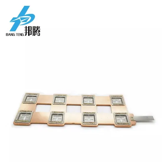 Lithium-Ionen-Akku-Anschluss 18650 2S4P f&uuml;r Sammelschienen-Akkus