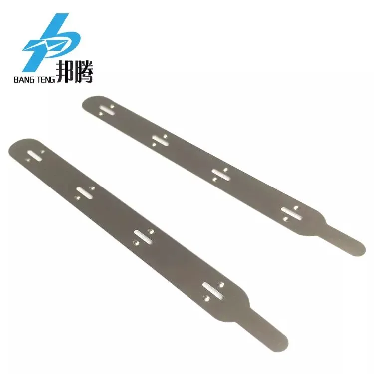 批发电池点焊镍片 99.5% 纯镍，带Bump 18650 4p 锂电池连接器 锂电池连接器 纯镍带
