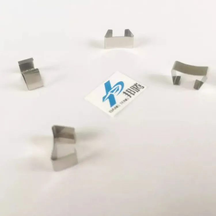 不锈钢弹簧夹 SUS 301 变压器铁夹 骨架变压器摩托车零件 不锈钢定制铁氧体磁芯不锈钢弹簧夹精密冲压