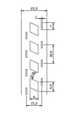 纯镍带连接板胶带 25.5mm X 0.15mm 用于电池和点焊