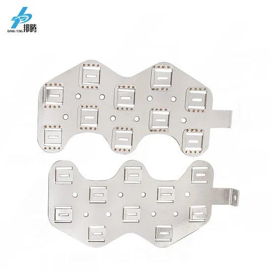 Pita Koneksi Paket Baterai Daya Tinggi 5s5p Busbar Tembaga Nikel Busbar Tembaga Lembaran Tembaga Nikel Baterai